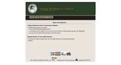 Desktop Screenshot of mokenautilitypayment.org